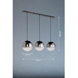 Fischer & Honsel Črna viseča svetilka Mirror – | Shoptok.si