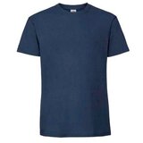 Fruit Of The Loom Granatowa koszulka męska Iconic 195 Ringspun Premium | shoptok.hr