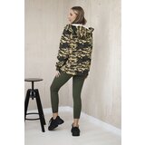 Kesi 3-piece MOOR set of sweatshirt, top and leggings khaki + beige | shoptok.hr