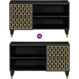 TV omarica 80x31,5x46 cm trden mangov les | Shoptok.si