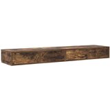  Nočne omarice Prekajen hrast Trden hrast 140 x 36.5 x 16.5 cm, (22008214) | Shoptok.si