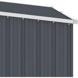  Vrtno spremište za drva antracit 245x98x159 cm pocinčani čelik | shoptok.hr