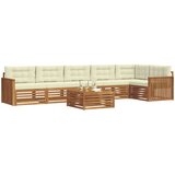  Set vanjskih sofa 7 kom. Prirodna i krem | shoptok.hr