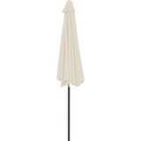  Senčnik z aluminijastim drogom 300x155 cm peščen, (20610736) | Shoptok.si