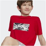 Adidas Majice s kratkimi rokavi Camo Lin T Rdeča | Shoptok.si