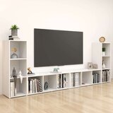 TV ormarići 4 kom bijeli 107 x 35 x 37 cm od iverice | shoptok.hr