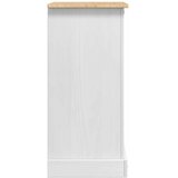  Noćni ormarić Corona Bijelo 53 x 39 x 84 cm Čvrsto borovo drvo | Eponuda.com
