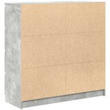  Komoda siva boja betona 100x35x99 cm od konstruiranog drva | shoptok.hr