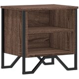 Maison Chic Nočna omarica - Nočna miza rjavi hrast 40x30x40 cm inženirski les, (21687827) Cene