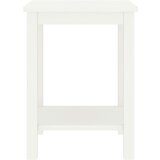 Maison Chic Nočna omarica - Nočna miza bela 35x30x47 cm trdna borovina, (21688760) Cene