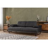 Atelier Del Sofa Temno siva raztegljiva sedežna garnitura 199 cm Mustang – | Shoptok.si