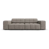 Cosmopolitan Design Svetlo rjava sedežna garnitura 204 cm Chicago – Cene