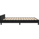  Okvir za krevet bez madraca crni 140x200 cm baršunasti | shoptok.hr