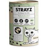  Ekonomično pakiranje STRAYZ BIO 24 x 400 g - Bio piletina i bio tikvica | shoptok.hr