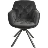 Premium Living naslanjač eileen, črna | Shoptok.si