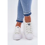 Lee Womens Platform Sneakers White ISLA C WOMEN LOW | Shoptok.si