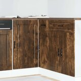  Donji kuhinjski ormarić Porto boja hrasta konstruirano drvo | shoptok.hr