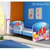  Dječji krevet ACMA s motivom, bočna plava 140x70 cm 28 Clown Fish | shoptok.hr