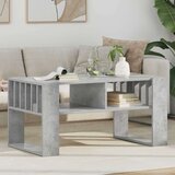  Klubska miza Betonsko siva 92 x 49,5 x 45 cm Konstruiran les, (5000120583) | Shoptok.si