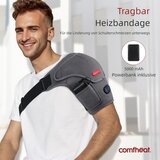 COMFHEAT Ogrevana Opora za Ramo z Vibracijsko Masažo | Shoptok.si