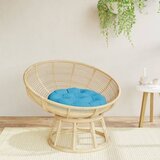  Okrugli jastuk svjetloplavi Ø 60 x 11 cm od tkanine Oxford | Eponuda.com