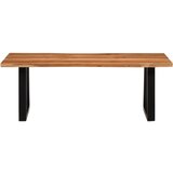  Stolić za kavu 110 x 55 x 40 cm od masivnog bagremovog drva | shoptok.hr