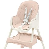 Baby Mix stolček za hranjenje Nora, prašno roza | Shoptok.si