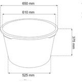  Kanta pvc 90l okrugla | Eponuda.com