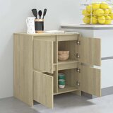  Komoda boja hrasta sonome 70x41x75 cm od konstruiranog drva Smeđa | shoptok.hr