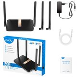 Cudy LT500D 4G LTE AC1200 Dual Band MESH Wi-Fi Router CPE 4+5Ghz, 1W/4L 10/100, 4x Antena detachable | ePonuda.com
