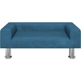  Dječja fotelja plava 70x45x26,5 cm baršunasta | shoptok.hr