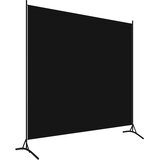 Sobna pregrada crna 175 x 180 cm od tkanine | Eponuda.ba