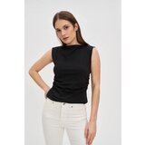 Marisse Plain Black Top Cene