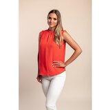 Fenzy Plus Size Bluza S Volanima, Crvena | shoptok.hr