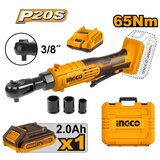 Ingco akumulatorska račna CDRLI2060152 3/8” 65Nm super | ePonuda.com