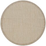 Ayyildiz Carpets Bež okrogla zunanja preproga ø 120 cm Giza – Cene