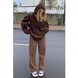 Madmext Mad Girls Brown Palazzo Jeans | shoptok.hr