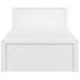 MID.YOU postelja 120 cm x 200 cm , leseni material bela | Shoptok.si