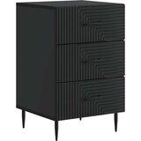  Noćni ormar s ladicama Crna 43 x 41 x 66 5 cm Konstruirano drvo - Crna | shoptok.hr