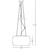 Zuma line P0076-05L-F4FZ - kristalni visilica na sajli crystal 5xG9/42W/230V | Eponuda.com