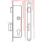 Shumee JANIA KLJUČAVNICA VBRTNA ROLO 90/22 Z VLOŽKOM, (21258358) | Shoptok.si