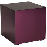 Ellos Home Steklena stranska mizica 45,5x45,5 cm Cube – Cene