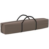  Sklopivi šator za zabave 2 x 2 m smeđesivi | shoptok.hr