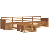  Set vanjskih sofa 5 kom. Prirodna Čvrsto drvo akacije | shoptok.hr