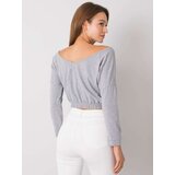 RUE PARIS Blouse-RV-BZ-6721.65-grey | Shoptok.si
