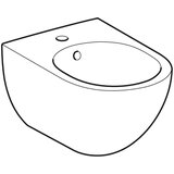 Geberit 500.601.01.8 Acanto viseči bide s premazom KeraTect | Shoptok.si