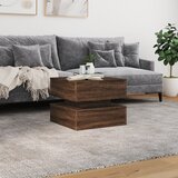Ormarić za uzglavlje LED boja smeđeg hrasta 50x50x40 cm | Eponuda.com