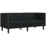  Kavčna garnitura 3 pcs Črna 194 x 74.5 x 70.5 cm Umetna koža - - črna - 71.1 - 194 x 74.5 x 70.5 cm - | Shoptok.si