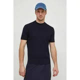 Armani_Exchange Kratka majica moški, mornarsko modra barva