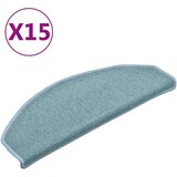 vidaXL Tepisi za stepenice 15 kom plavi 65 x 24 x 4 cm | shoptok.hr